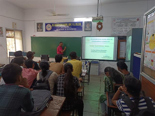 Workshop on Basic Electrical skills